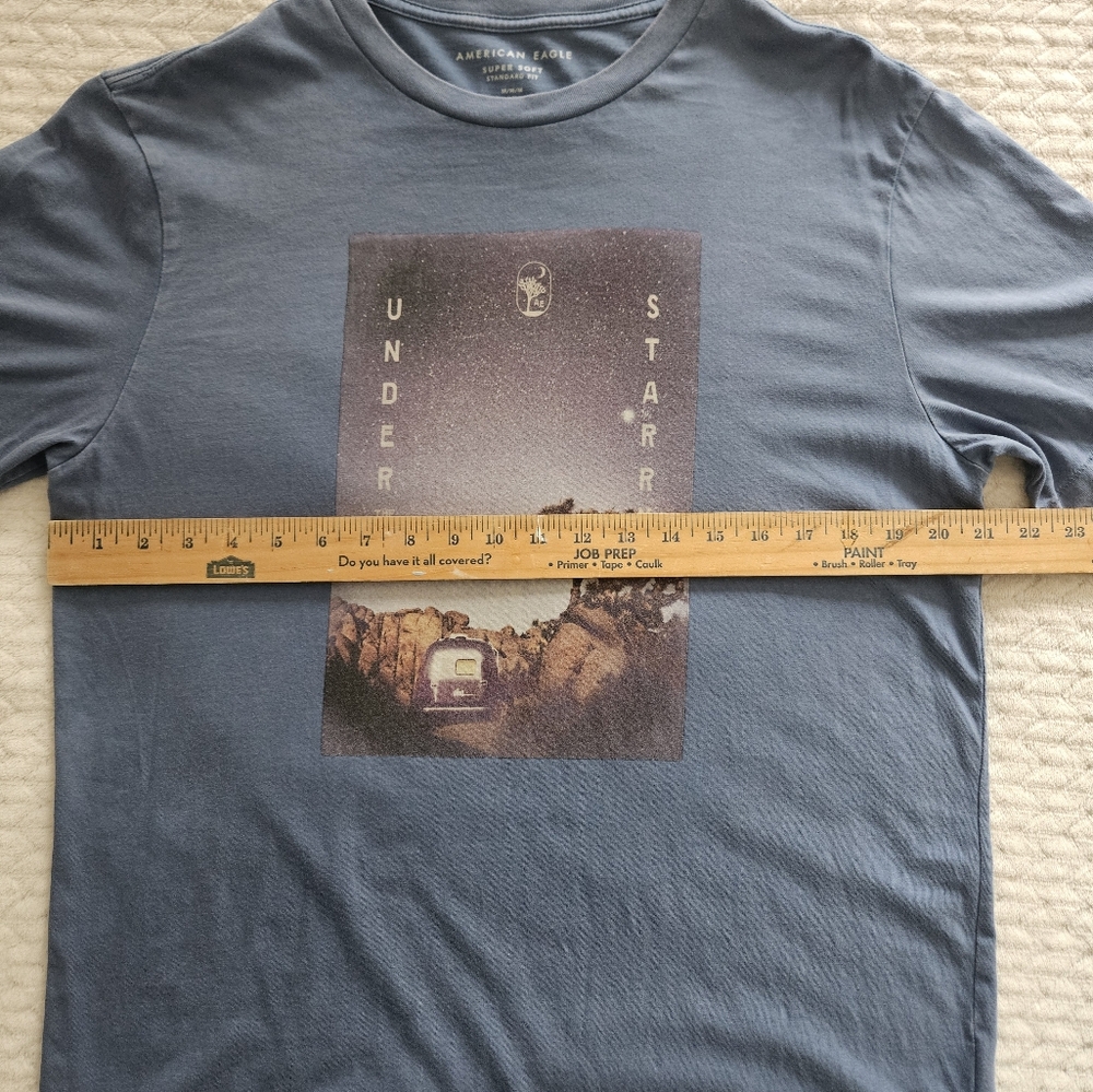 Americam Eagle Graphic T-Shirt, Size Medium - Picture 5 of 6